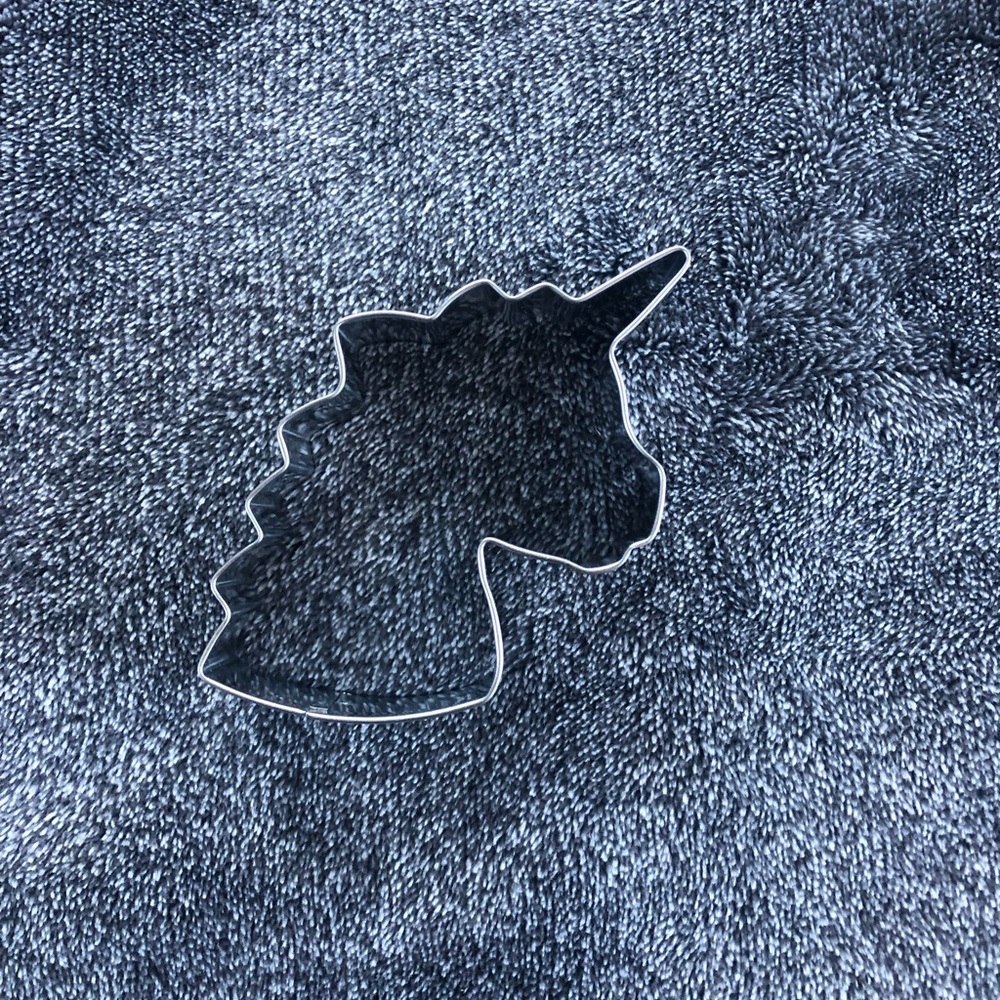 Unicorn cookie cutter